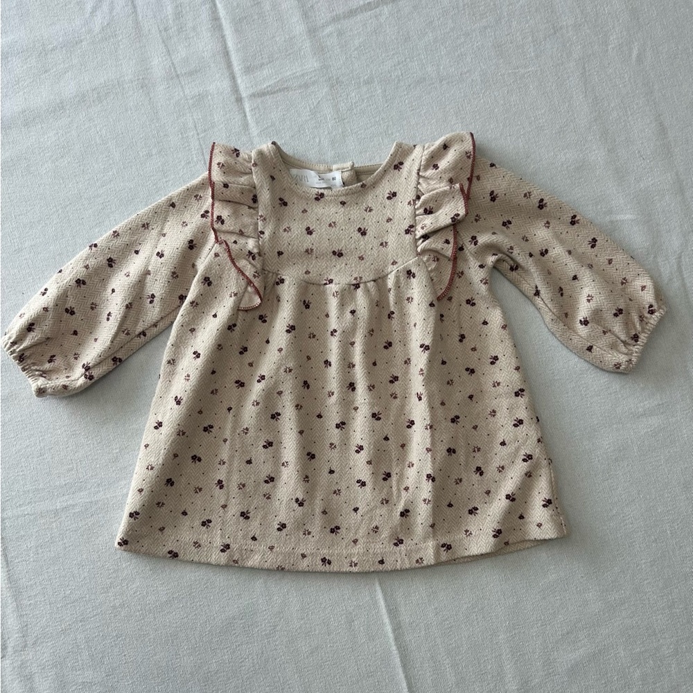 Floral Zara Dress with Ruffle Details